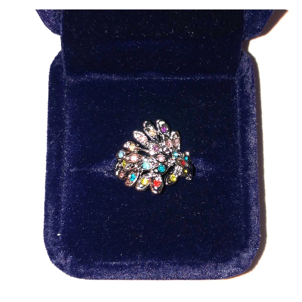 Beautiful colorful woman’s ring